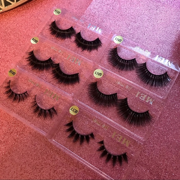 Brand New Eyelashes Set Of 6 - Picture 3 of 8